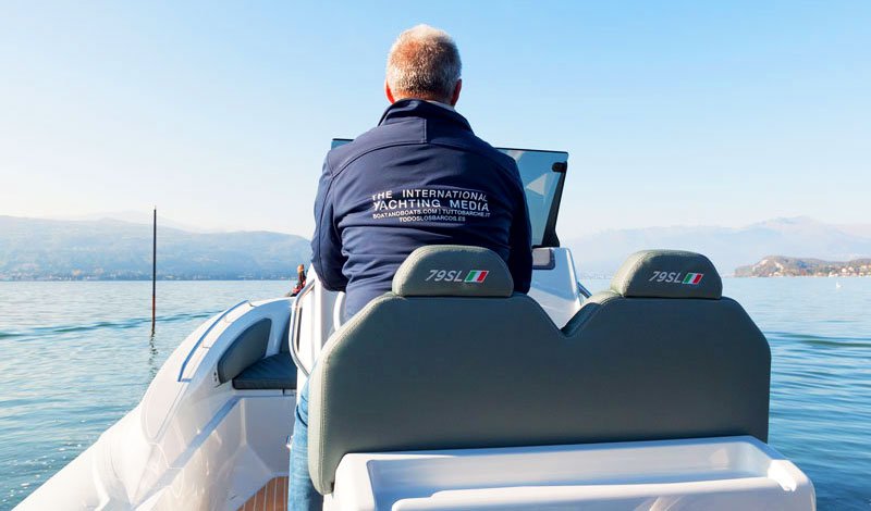 Zar 79 SL sea trial on Lake Maggiore Zar 79 SL sea trial on Lake Maggiore