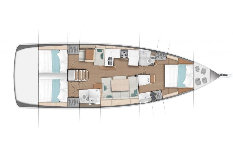 Jeanneau Sun Odyssey 490 interiors 2 Jeanneau Sun Odyssey 490 interiors 2