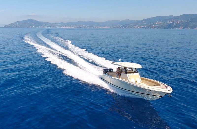 Chris Craft Catalina 30, en marche Chris Craft Catalina 30, en marche