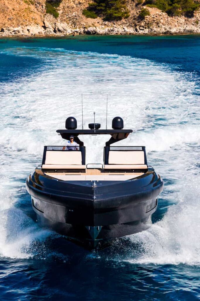 Superocean 58 bow Superocean 58 bow