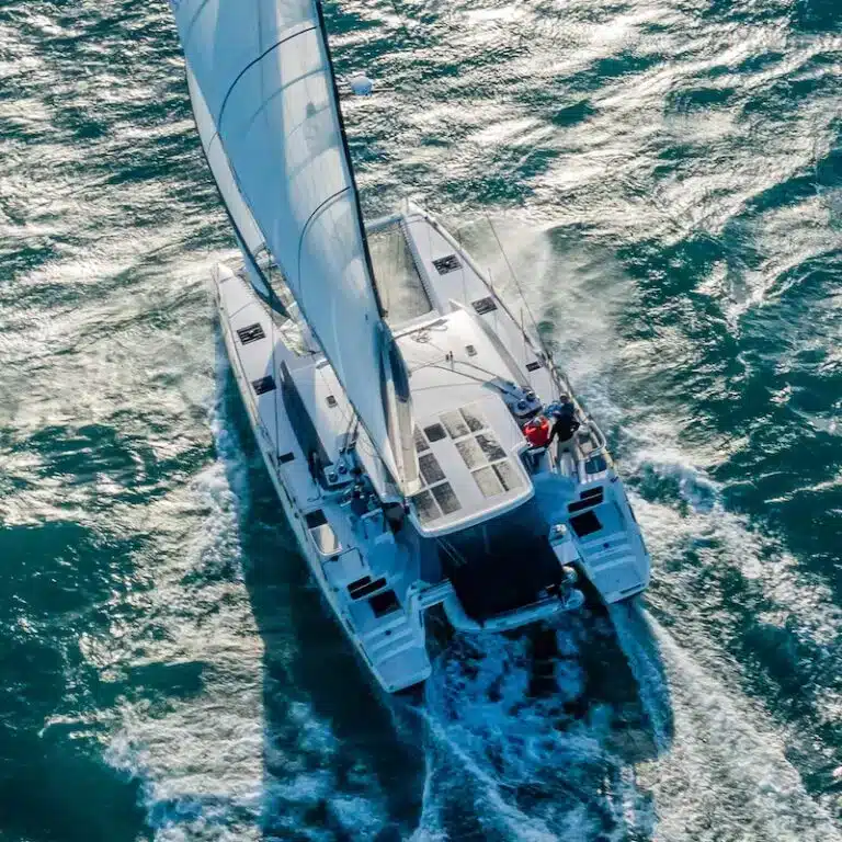 Prueba de Catamarán a Vela