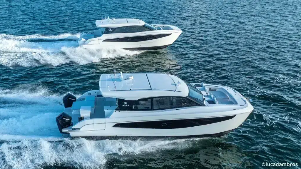 catamaranes a motor a prueba con la revista boat review