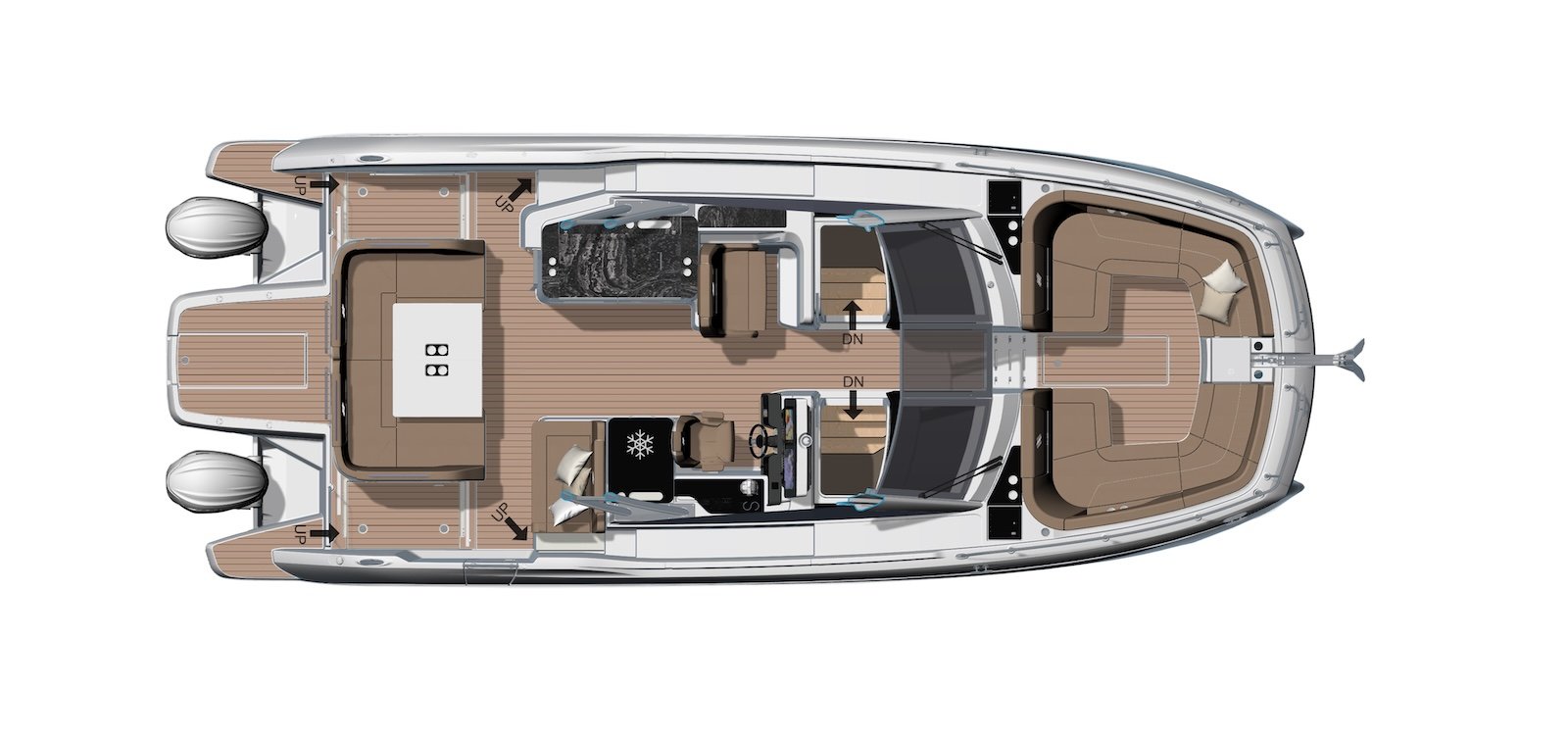 Jeanneau TH38 DISTRIBUCIONES Jeanneau TH38 DISTRIBUCIONES