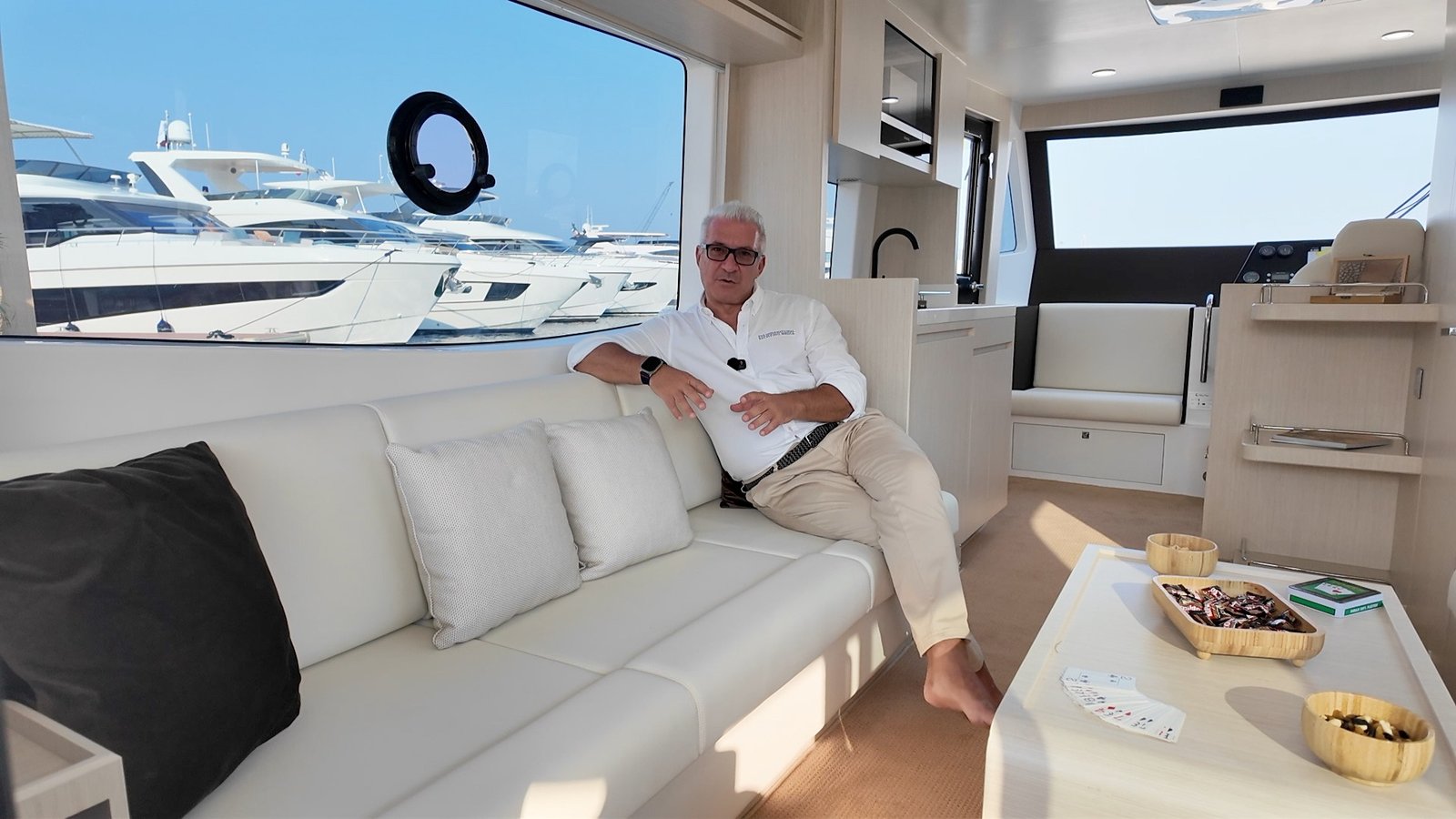 Interiores del Silvercat 40 LUX Interiores del Silvercat 40 LUX